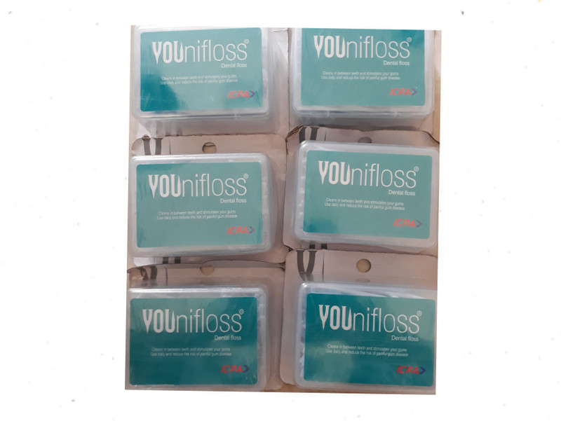 younifloss younifloss dental floss(Pack of 6)