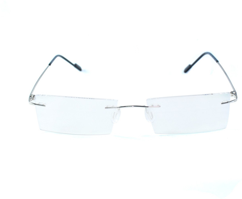 Clark Eye Rimless Rectangle Frame(45 mm)