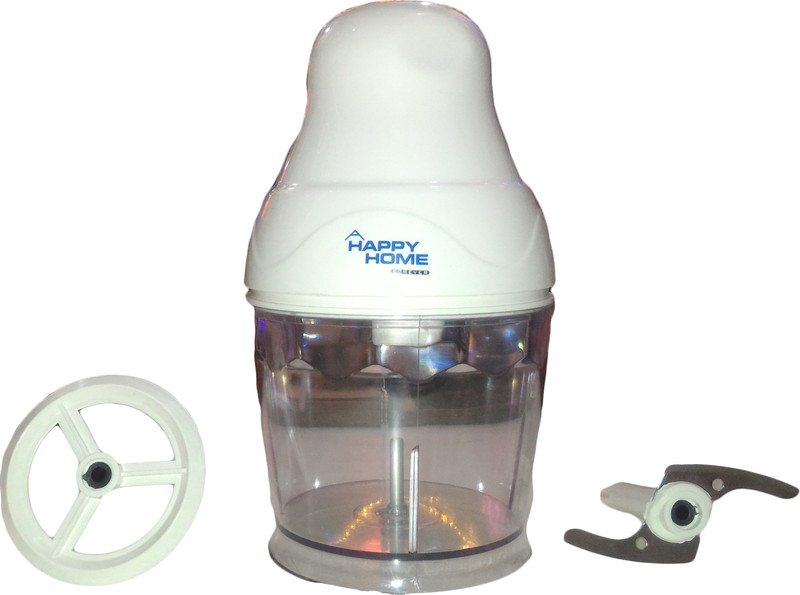 Happy Home Chopper & Beater 250 W Chopper, Stand Mixer, Hand Blender(White)