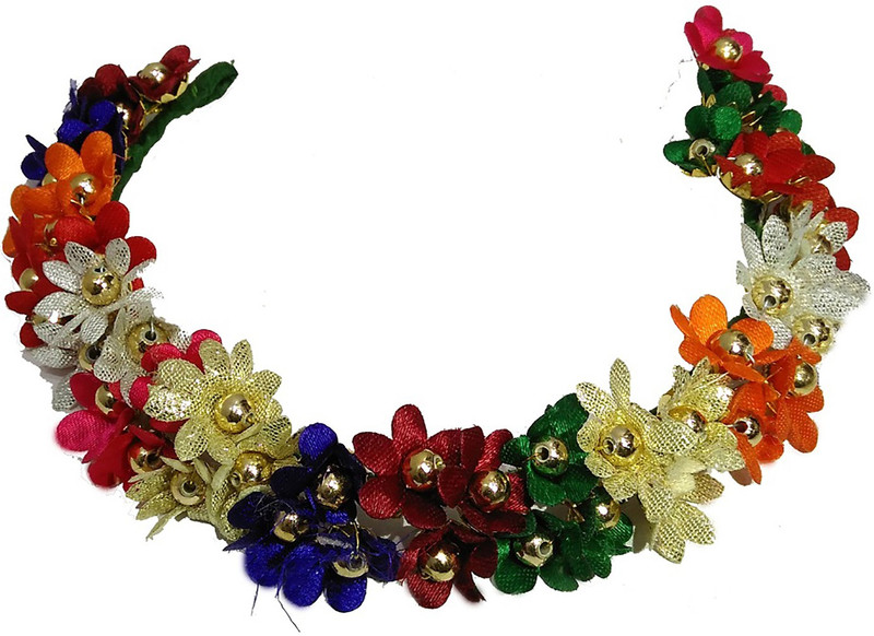 Majik Bridal Accessories For Girls Hair Band(Multicolor) Majik Bridal Accessories For Girls Hair Band(Multicolor)