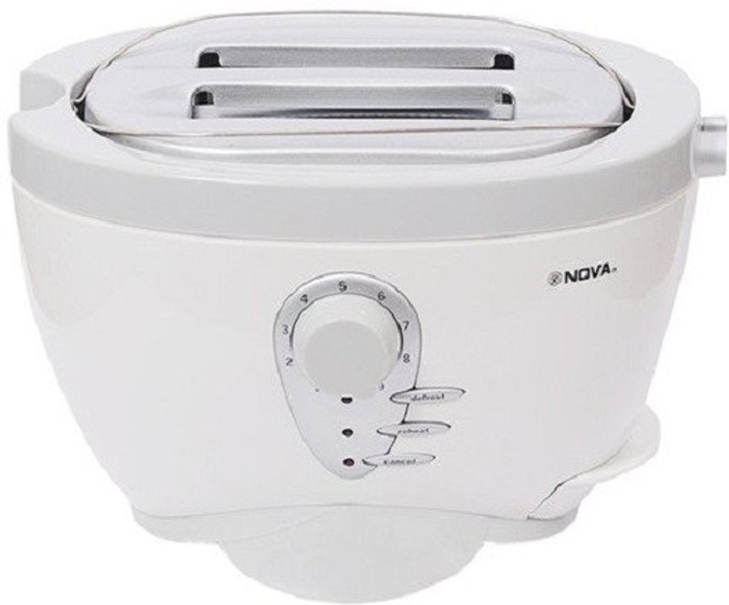 Nova RX-2234CT 800 W Pop Up Toaster(White)
