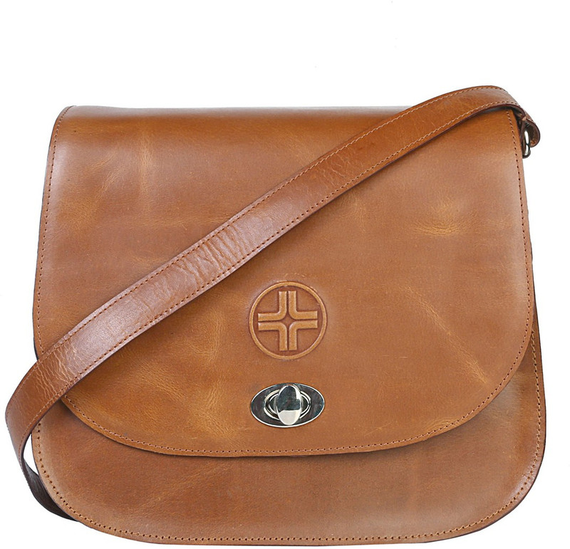 JL Collections Tan Sling Bag