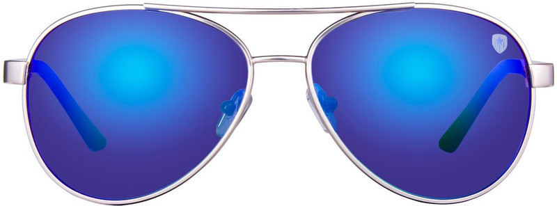 TOM MARTIN Aviator Sunglasses(Blue)