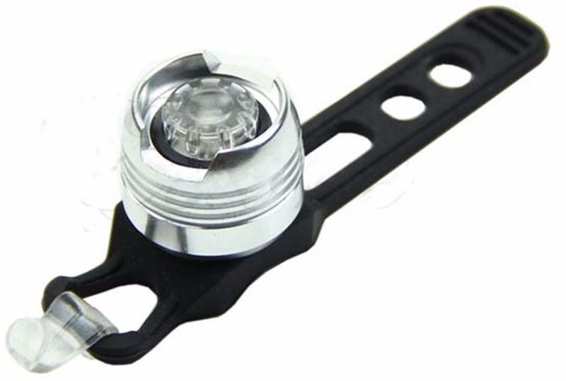 Futaba 1662OUT Cycling 3 LED Head Front Rear Tail Warning Light - Silver