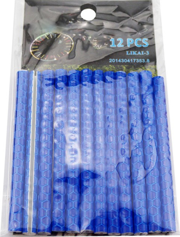 Futaba 1619OUT Cycling Bicycle Wheel Rim Spoke Tube Reflective Strip - 12Pcs