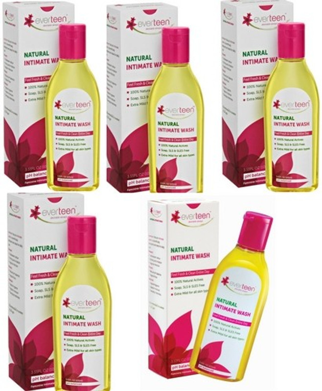 everteen Feminine Hygiene Intimate Wash(105 ml, Pack of 3)