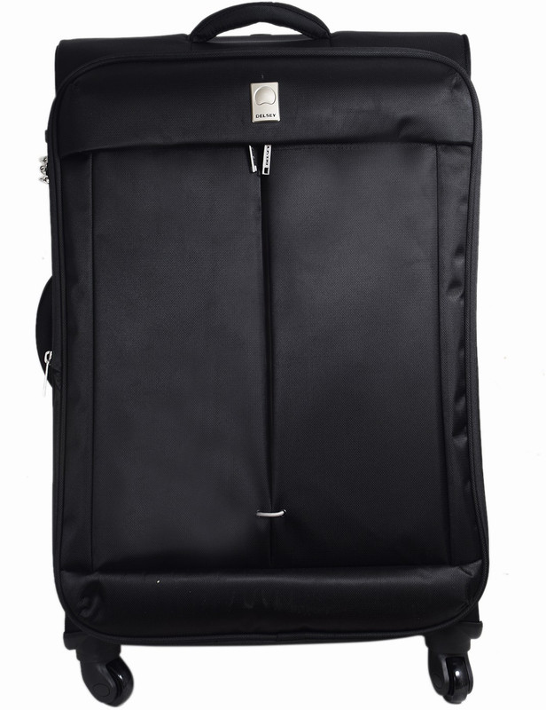 Delsey FLIGHT 65 4W EXP. TSA TR. CASE Medium Briefcase - For Men & Women(Black)