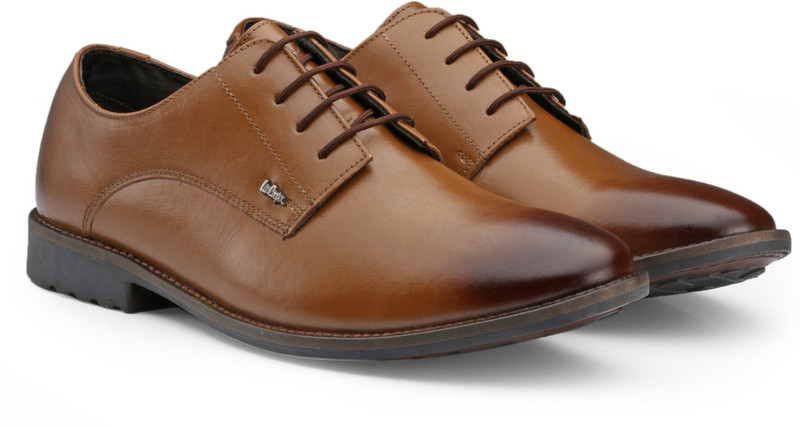 Lee Cooper Lace Up For Men(Tan)