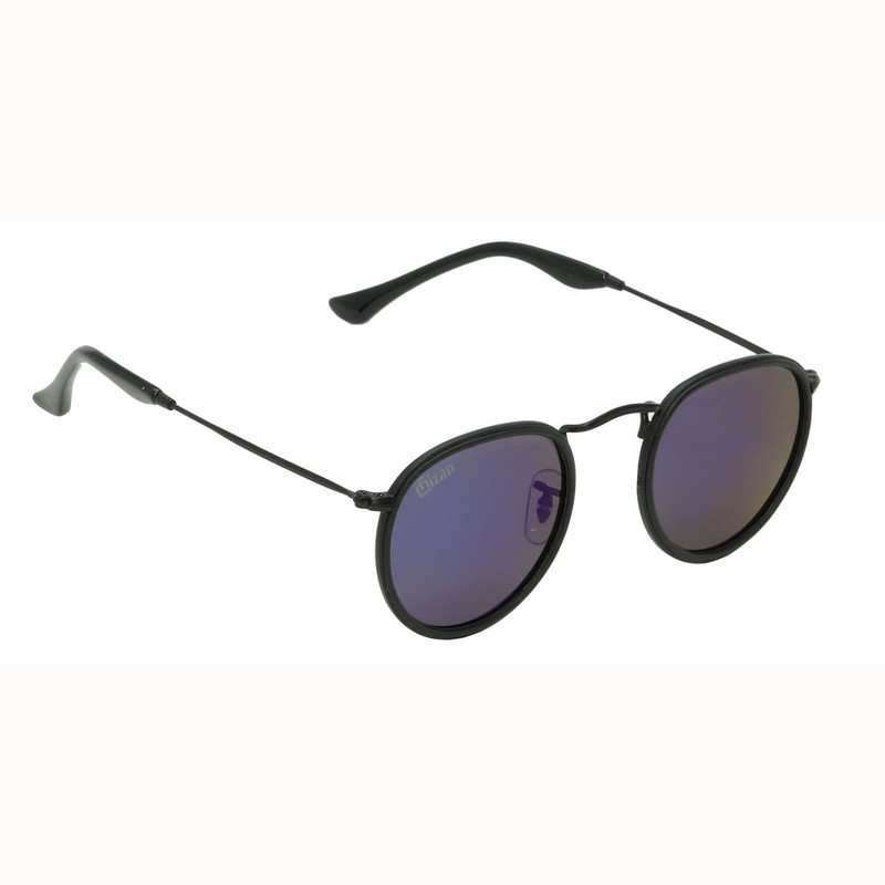 FIZAN Round Sunglasses(Blue)