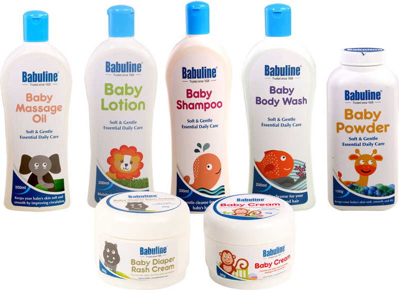 Babuline Babycare Combo(White)