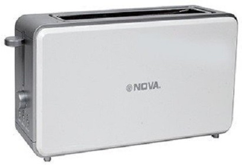 Nova NT-028-PS 800 W Pop Up Toaster(White)