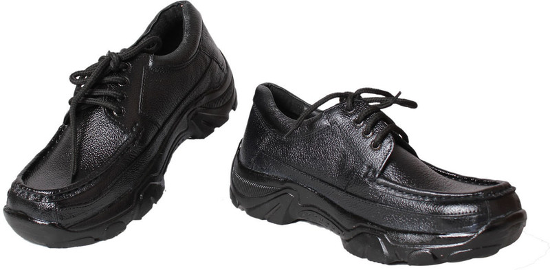 Leather Soft Outdoor Shoes For Men(Black)