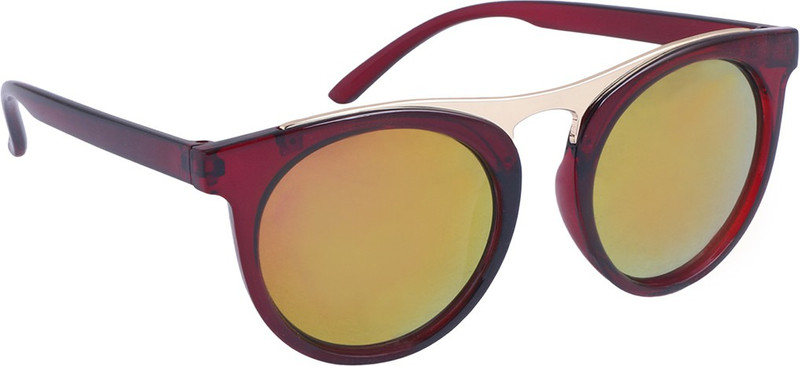 Reyda Round Sunglasses(Yellow)