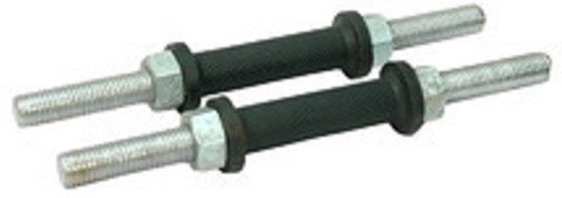 HOMMER Ultimate Dumbbell Rods Pair Weight Lifting Bar(Silver)