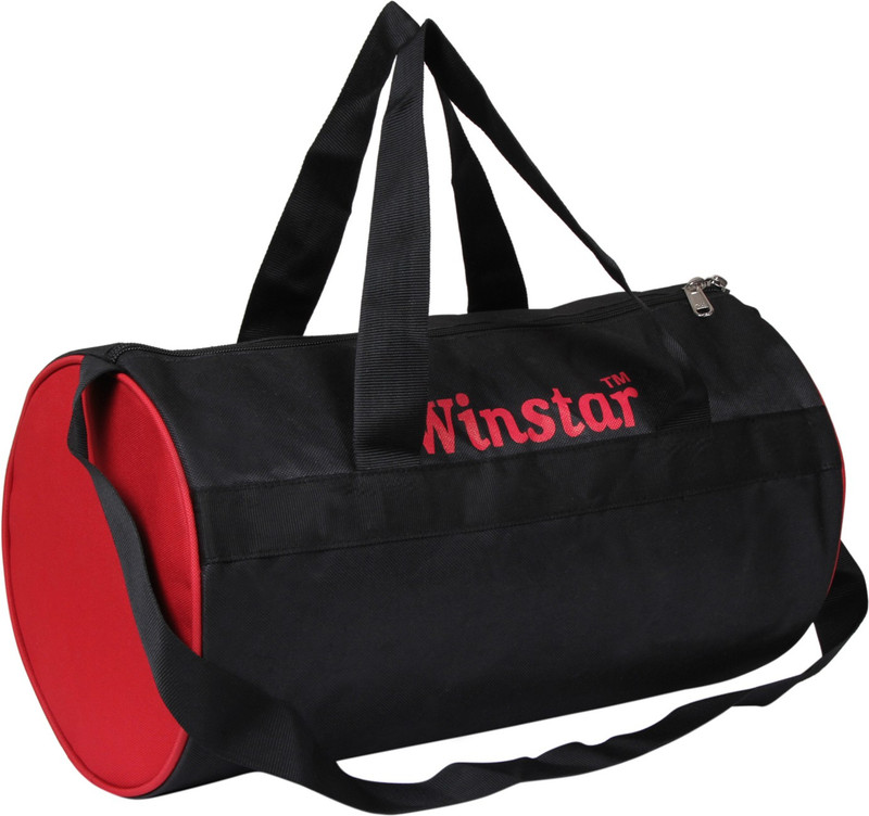 Winstar Winstar Jay Black And Red Gym Bag Gym Bag(Black, Kit Bag)