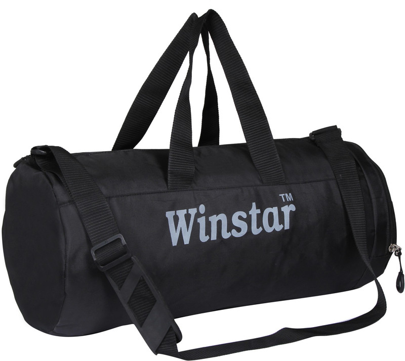 Winstar Winstar Phil Black Gym Bag Gym Bag(Black, Kit Bag)