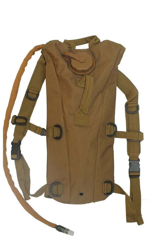 BikeStuff Hydration Sipper Bag Backpack(Brown, Backpack)