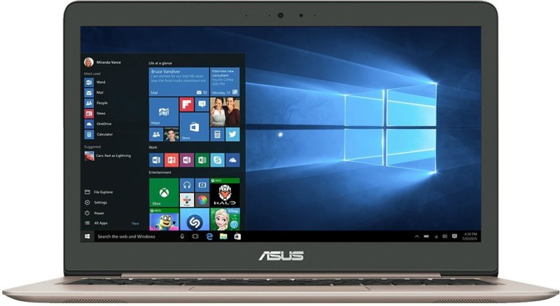 Asus Zenbook Core i5 7th Gen - (4 GB/1 TB HDD/128 GB SSD/Windows 10/2 GB Graphics) UX310UQ-GL477TUX310U Thin and Light Laptop(13.3 inch, Rubedo Gold, 1.4 kg)