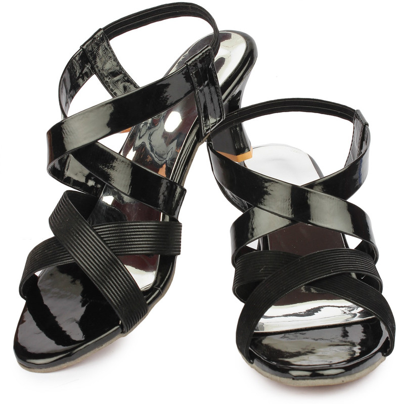 Moonwalk Women White, Brown Heels