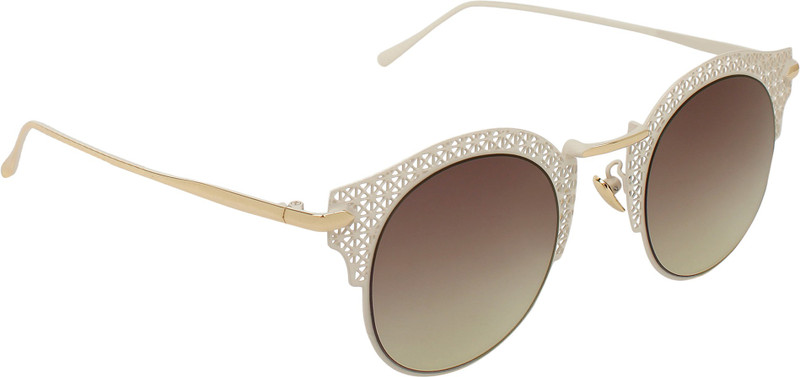 Tommy fashion Round Sunglasses(Grey)