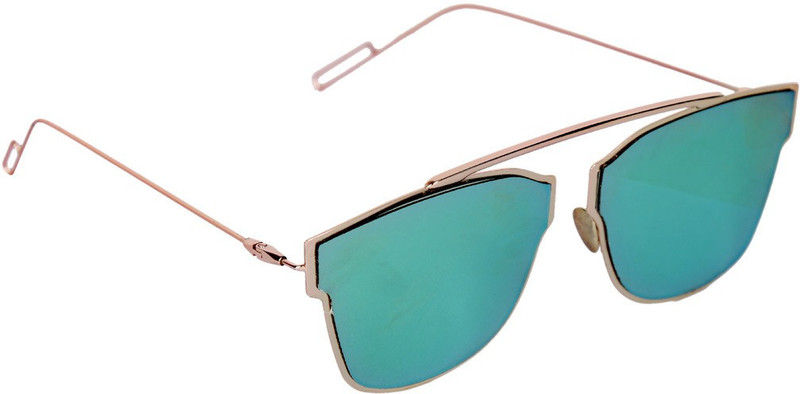 zekonis Oval Sunglasses(Green)