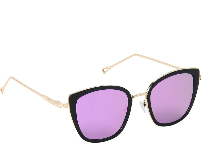 Thingalicious Retro Square Sunglasses(Pink)