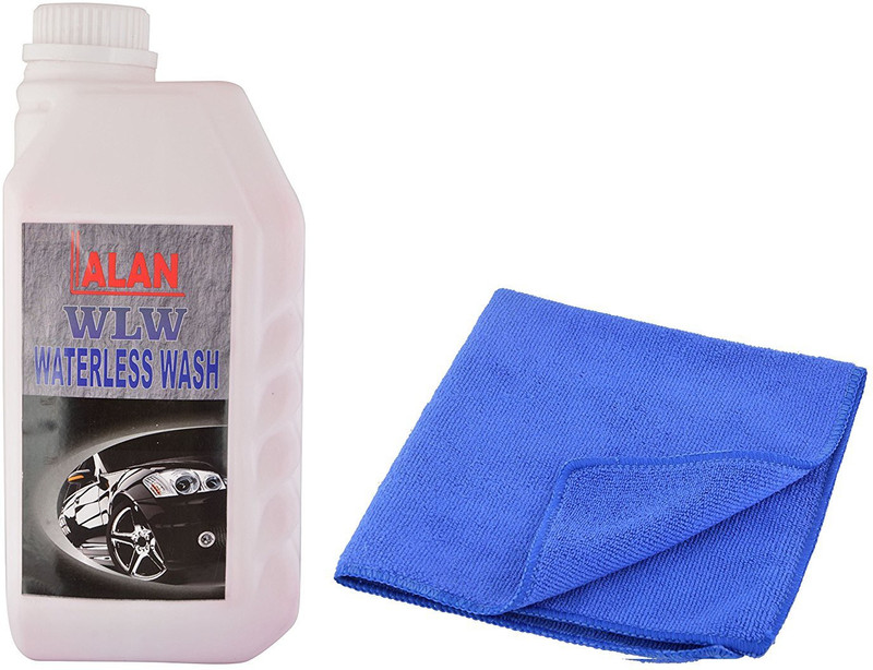 Lalan 1 no. * 1000 ml of Waterless Wash Shampoo, 1 no. of Microfibre Cloth Combo