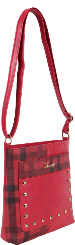 Yours Luggage Maroon Sling Bag
