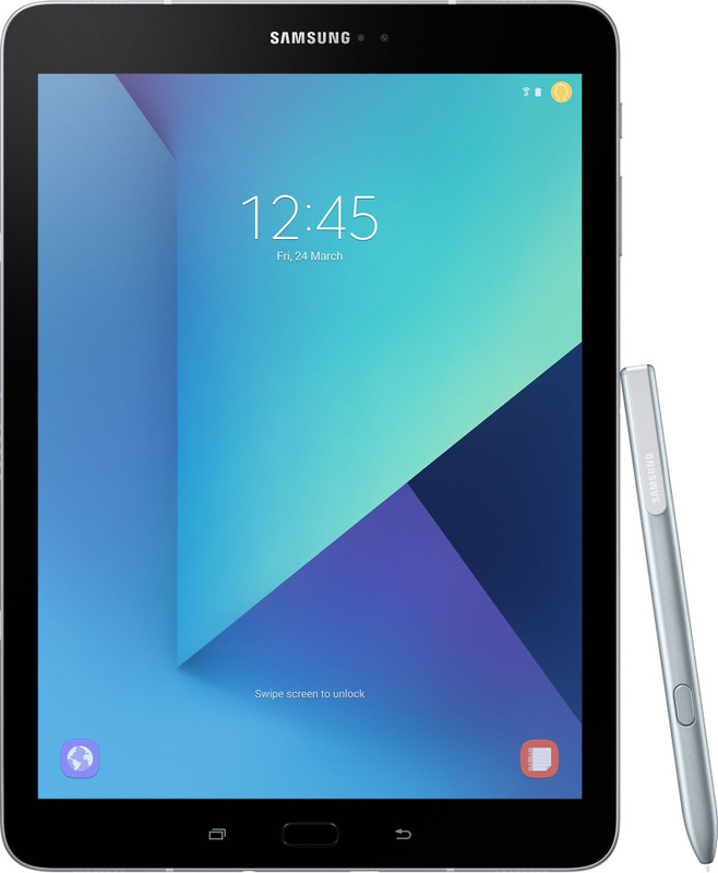 Samsung Galaxy Tab S3 (with Pen) 32 GB 9.7 inch with Wi-Fi+4G Tablet (Silver) Samsung Galaxy Tab S3 (with Pen) 32 GB 9.7 inch with Wi-Fi+4G Tablet (Silver)