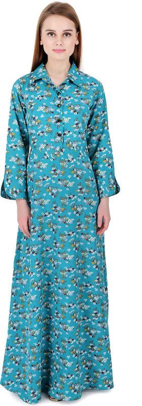 ELYwomen Women Maxi Green Dress