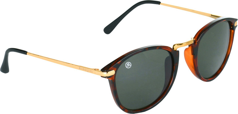 MARKQUES Oval Sunglasses(Green)