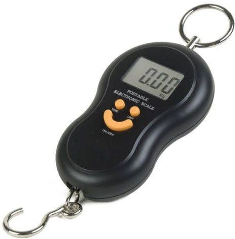 CrownLit Smiley53 Weighing Scale(Yellow, Black, Orange)