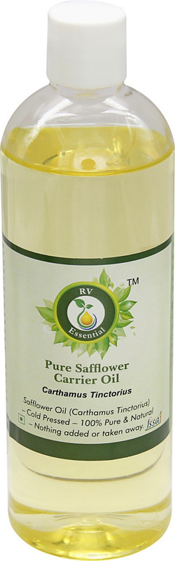 R V Essential Pure Safflower Carrier Oil 200ml- Carthamus Tinctorius(200 ml)