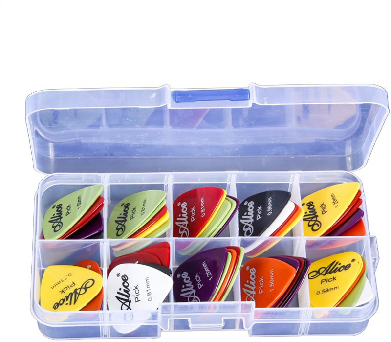 FUTABA Alice Acoustic Electric Guitar Picks Case - 50 Pcs Guitar Pick(Pack of 50)