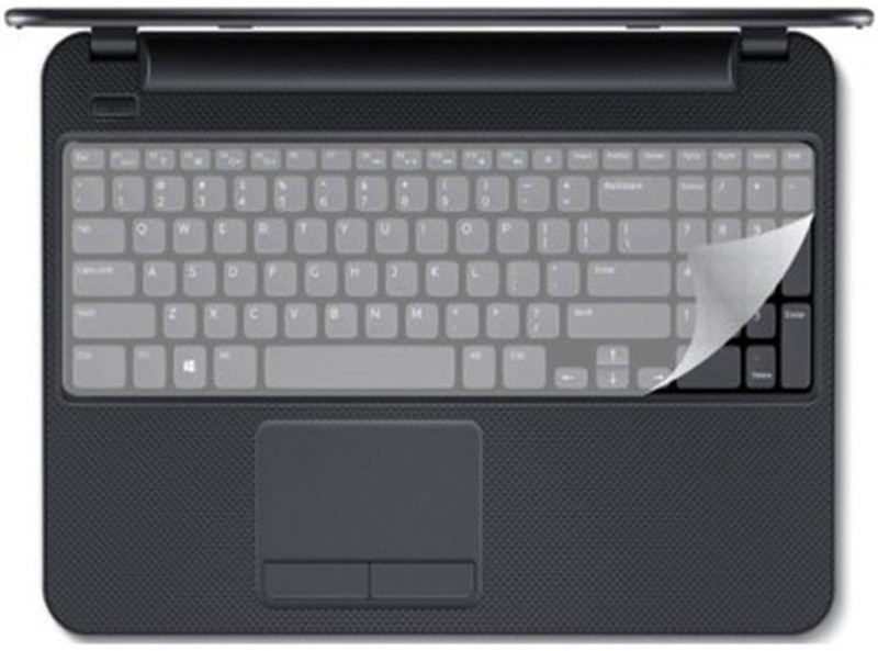 DARix Keyguard Protector For Inspiron 5547 Touchscreen DESKTOP LAPTOP KEYBOARD Keyboard Skin(Transparent)