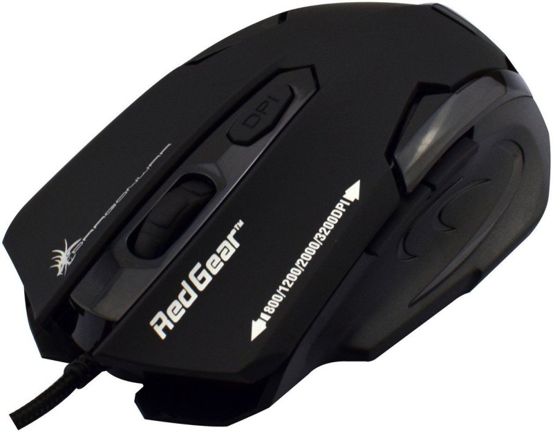 Dragon War ELE-G11 Wired Laser  Gaming Mouse(USB, Black)
