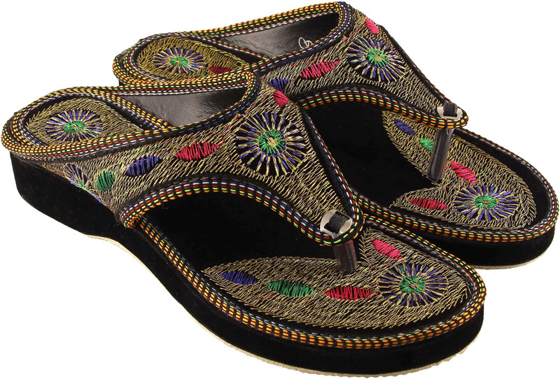 Glam World Women Multicolor Wedges