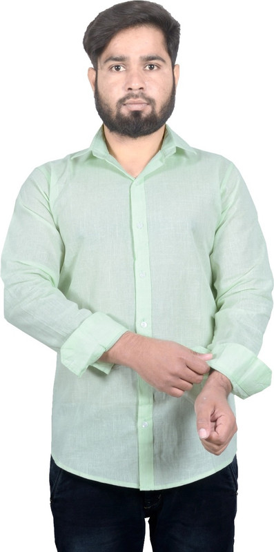 agarwal enterprises Men & Women Solid Formal Green Shirt