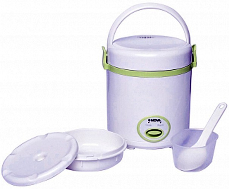 Nova NRC-981TC Electric Rice Cooker with Steaming Feature(1 L, White)