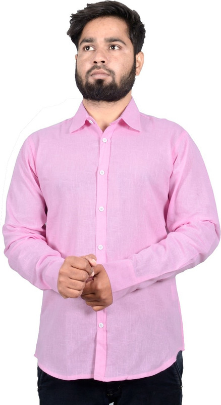 agarwal enterprises Men & Women Solid Formal Pink Shirt