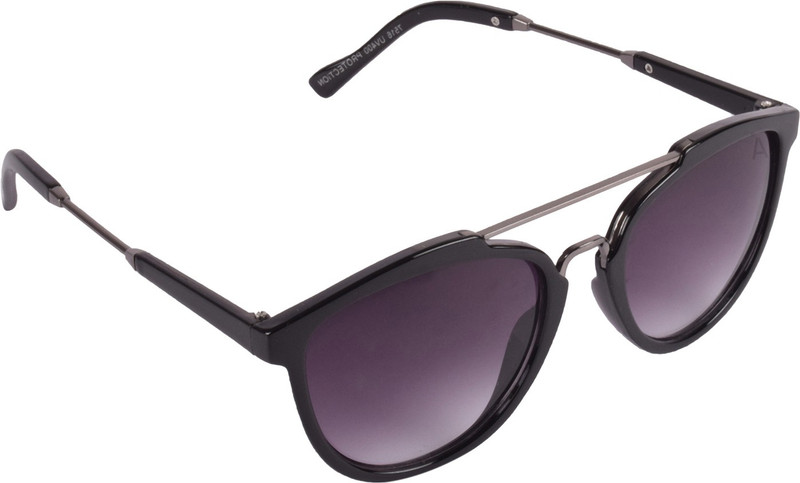 Aligatorr Rectangular Sunglasses(Grey)