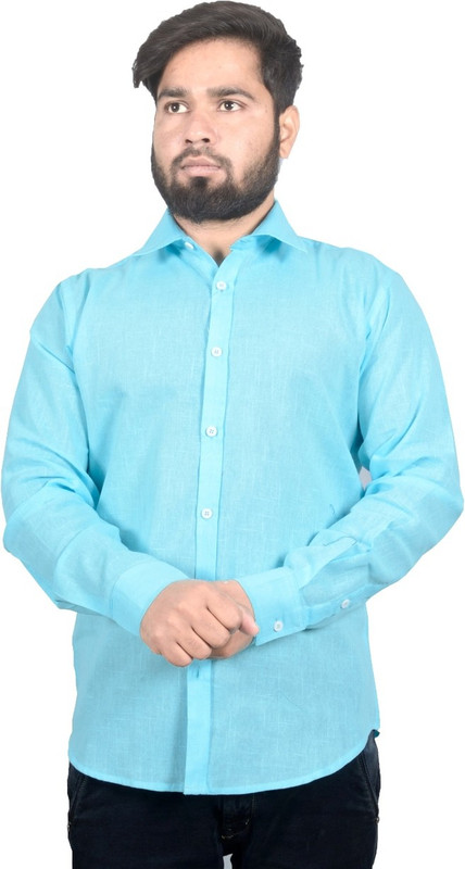 agarwal enterprises Men & Women Solid Formal Light Blue Shirt