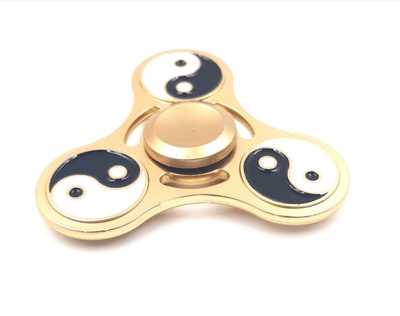 24x7 Yin Yang Hand Spinner-EDC Fidget-Tri-Spinner-Ultra Speed Adult Funny Anti Stress Toys(Multicolor)