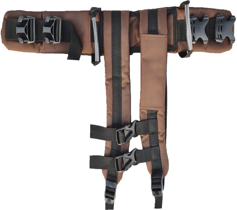 Younique Kid’s Safety Belt / 2 Wheeler Kid’s Safety Travel Belt with Expandable Straps Baby Cuddler(Brown, Hip Carry)