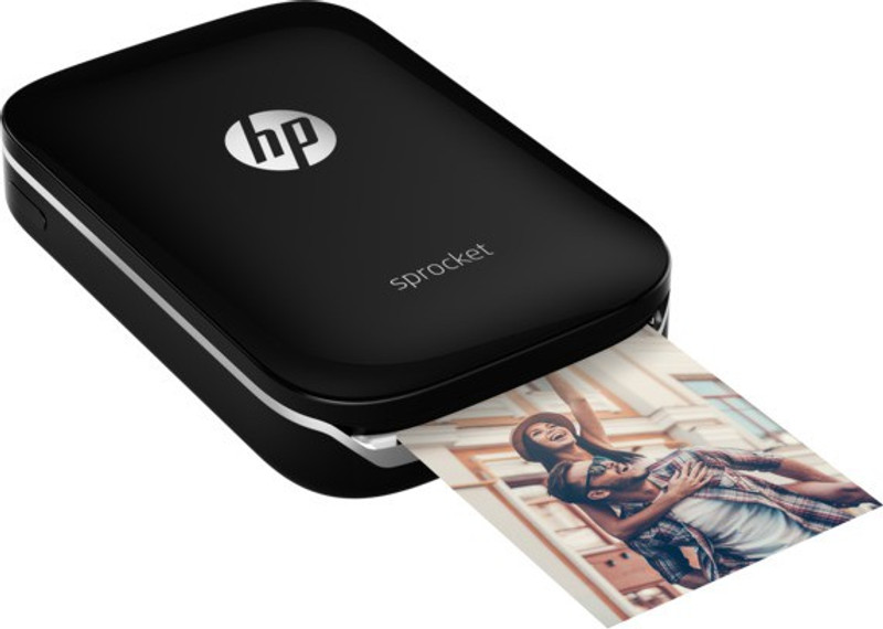 HP Sprocket Single Function Printer(Black, Ink Cartridge)