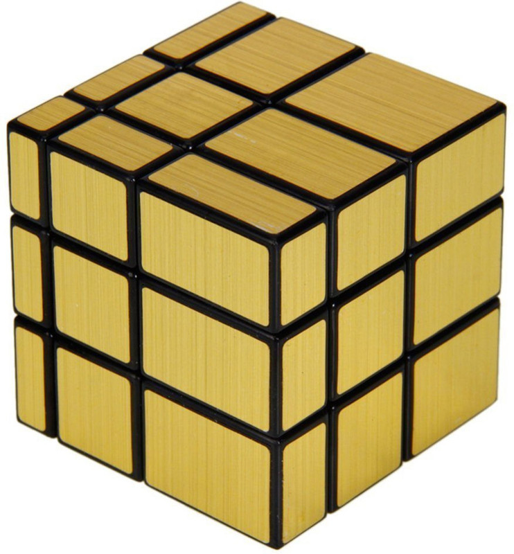 ifrazon HIGH QUALITY MIRROR GOLD RUBIX CUBE(1 Pieces)