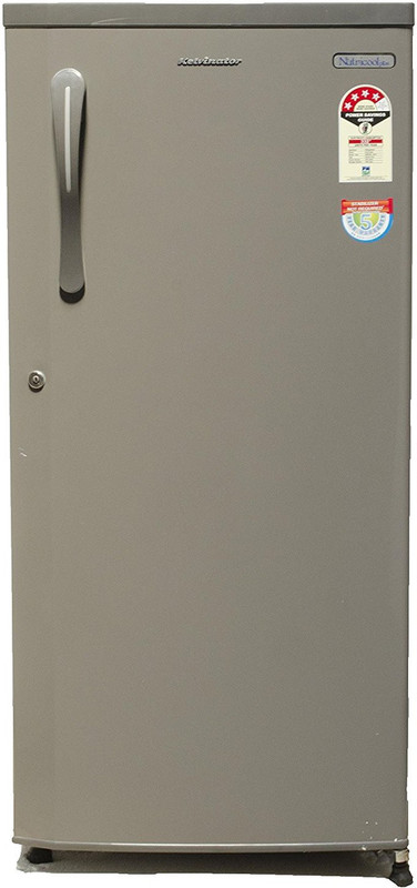 Kelvinator 190 L Direct Cool Single Door 4 Star Refrigerator(Silky Grey, KSE204)