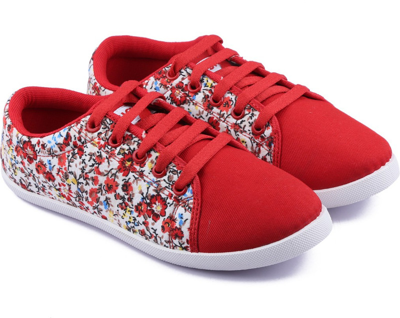 Asian AMY-21 Casuals For Women(Red)