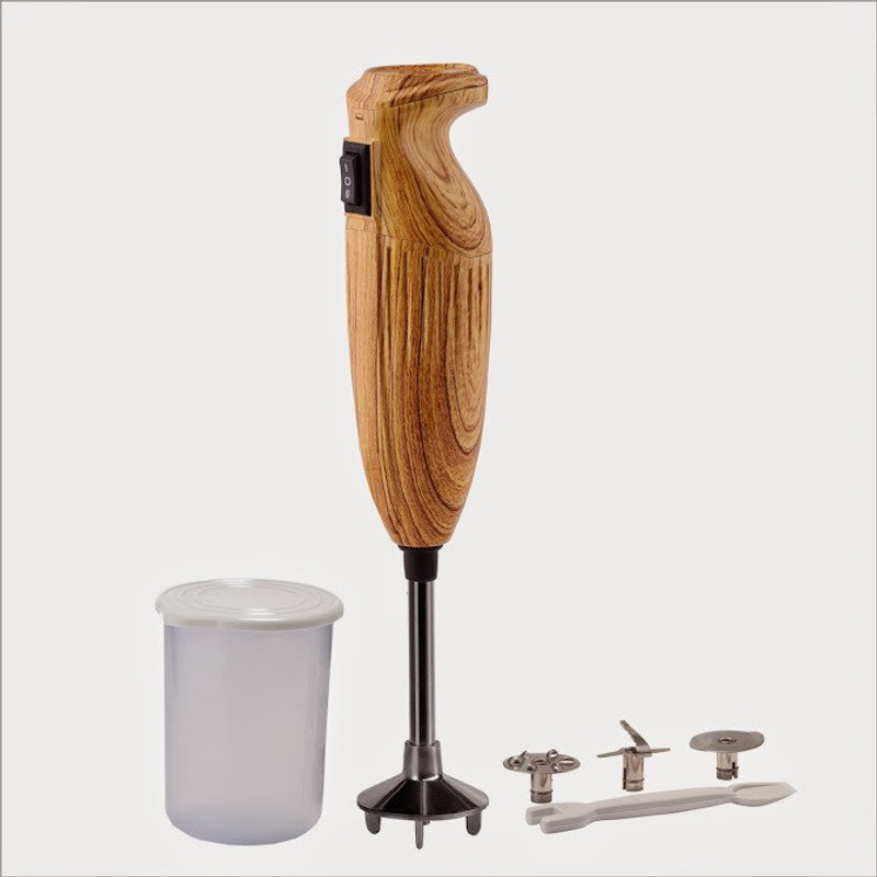 Anjalimix Touchwood 200 W Hand Blender(Wooden)