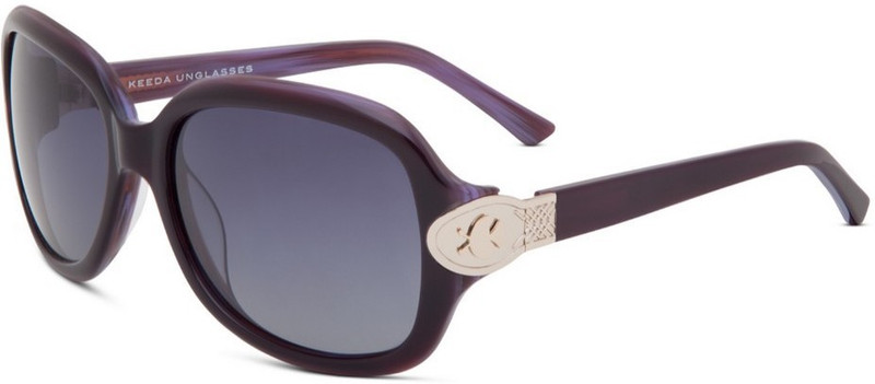 KEEDA Oval Sunglasses(Grey)